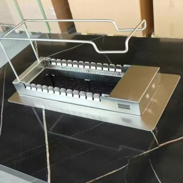 水浒电烤肉自翻滚烧烤PMQ炉全自动旋转烧烤机转烤肉翻串动机子电