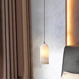 设关计师云石头卧室床头小吊47341灯线网单红现代新中式玄阳台吧