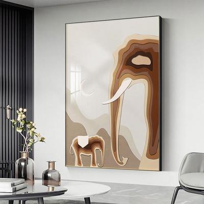 道布尔诺空镂画轻奢玄关过装画墙壁抽象骏马客饰厅高档竖款实120