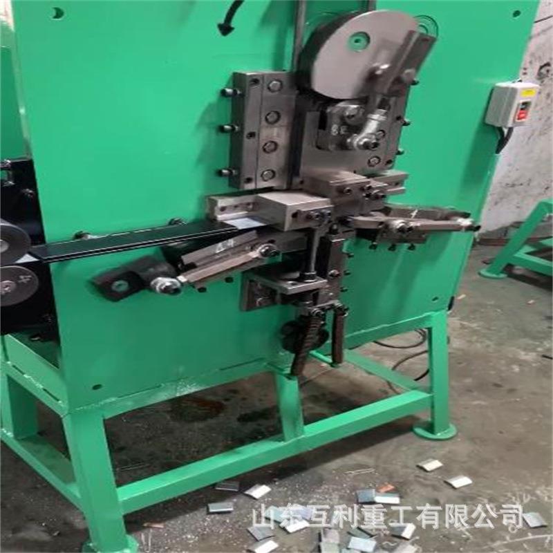 HL-17562带打包锁扣生机不锈钢圆钢线包扁线打扣机铁皮打扣成型产