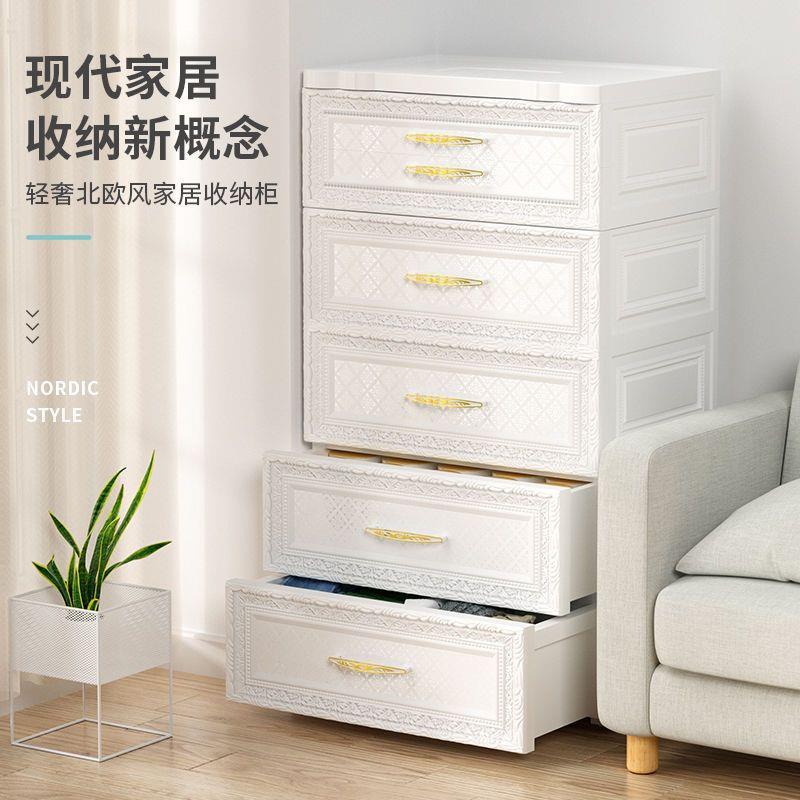38/58宽欧式式收用纳柜子储物柜屉儿抽童柜宝宝衣ZDV柜家塑料收纳