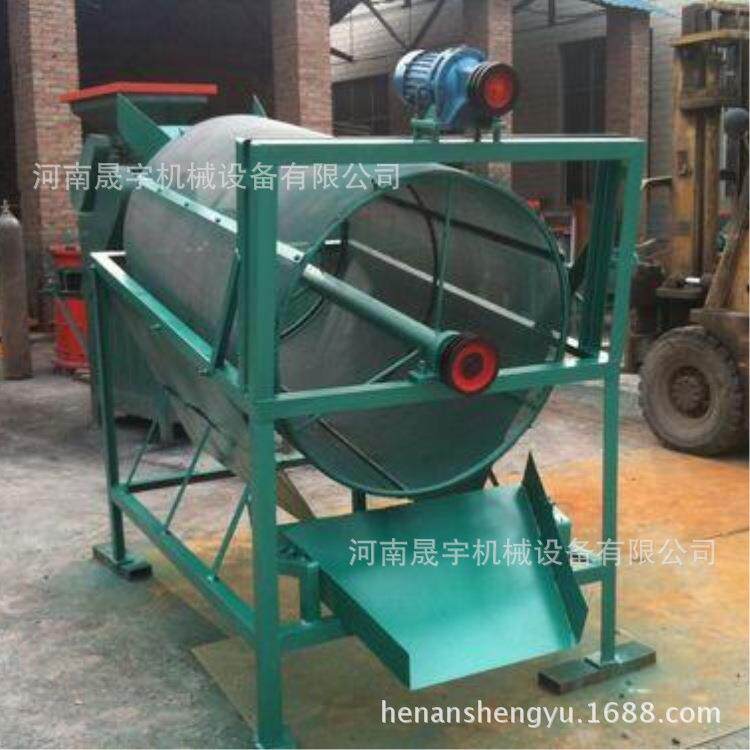 石英砂震动筛选分离备大型电动选能矿滚筒MPN设筛筛沙机全自动性