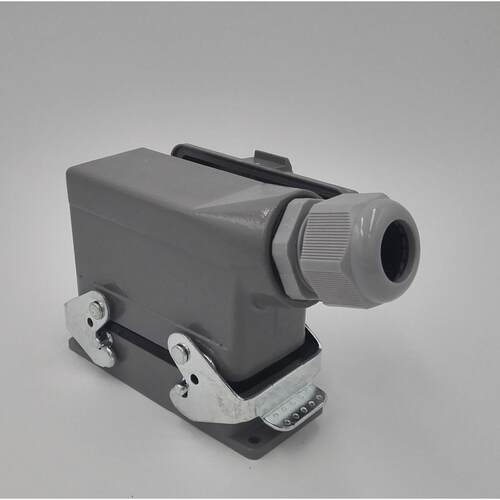 家直销重矩载连厂接器16芯SQN形工业防水插头热流道模具接插件
