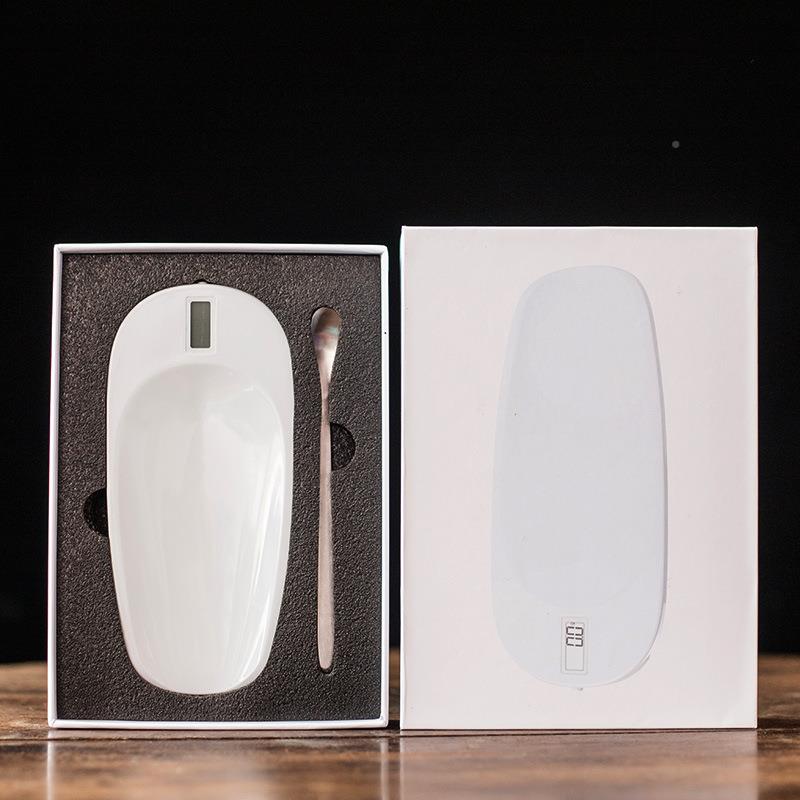 无量智能电晶PQB子茶则随身散称茶克称茶荷勺液显示茶茶道茶具配