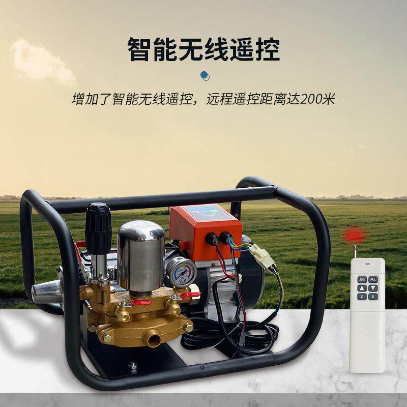 电电动打药动打药机三22V48高压0农用家用全自动缸新式电瓶遥V控