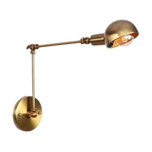 臂B0038L伸缩折卧室铁 餐厅个性 L古oft美式 长工业乡村铜复古叠个性