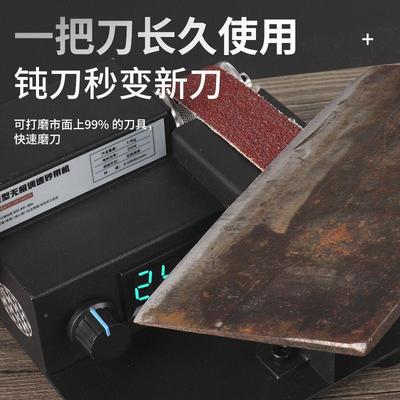 充小型式砂带机锂电微型迷你磨电电动抛光机磨刀神器见描述砂纸机
