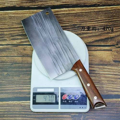 手工锻778打骨菜刀洪贵木柄家用斩切宝刀锋利切菜切切肉片刀斩排