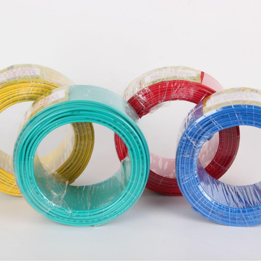 绿行灯线家用电电线BV1.52.877546平方铜线家装单芯硬