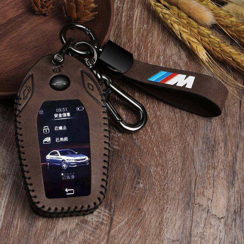 系适用于宝液晶屏钥匙套7系73全0新553宝马钥匙0le七系x3x5x6x7车