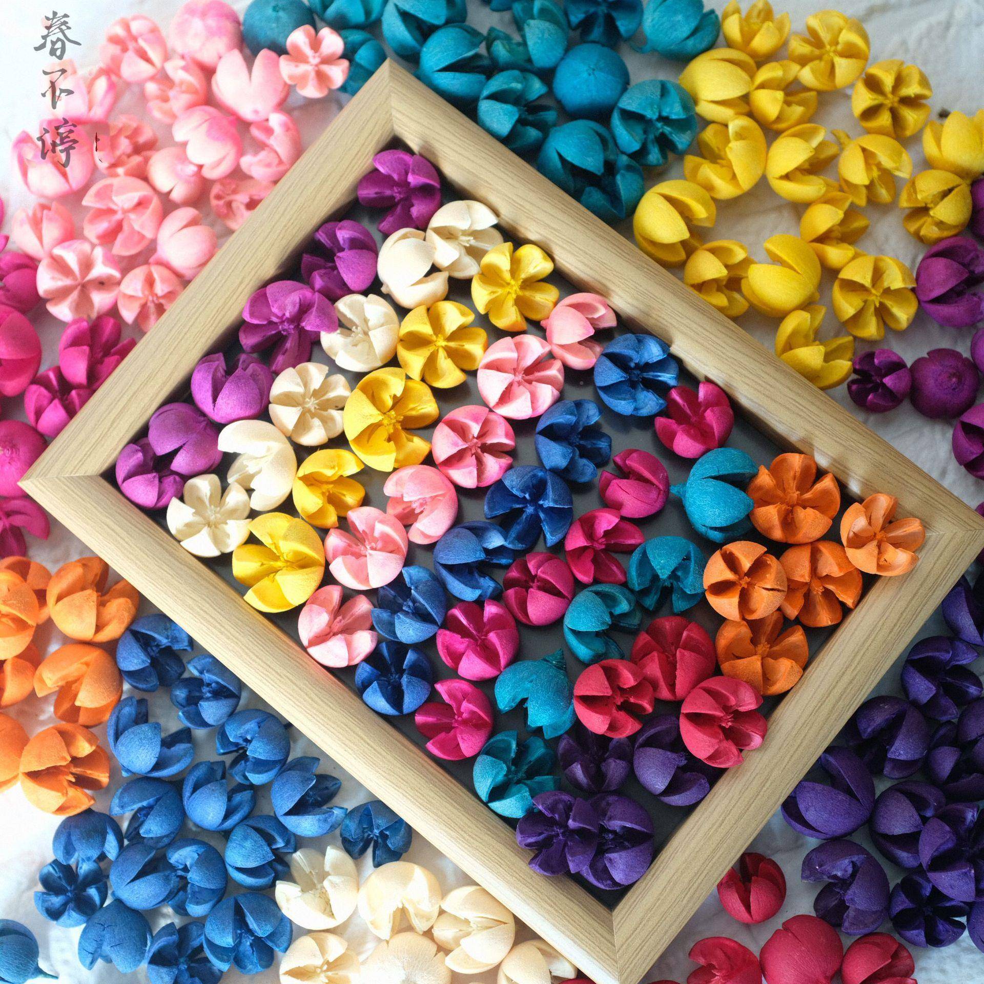 散装开心称十字果工天然干SH051花公斤重果手DIY配材云南厂家