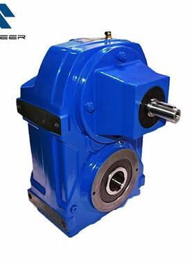 赛尼尔减速机带电机一体式平行直交轴减速机FA47FA57齿轮箱