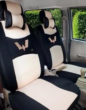 v五菱光宏光面之荣光宏光086S专用7座8座坐套包车座套四季全包