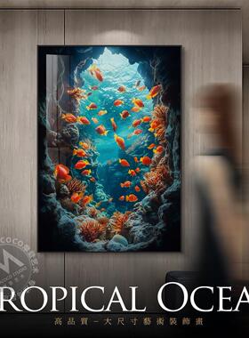 餐厅装饰画窗户风饭厅餐桌客厅挂画现代约民宿景酒店房间M2408简