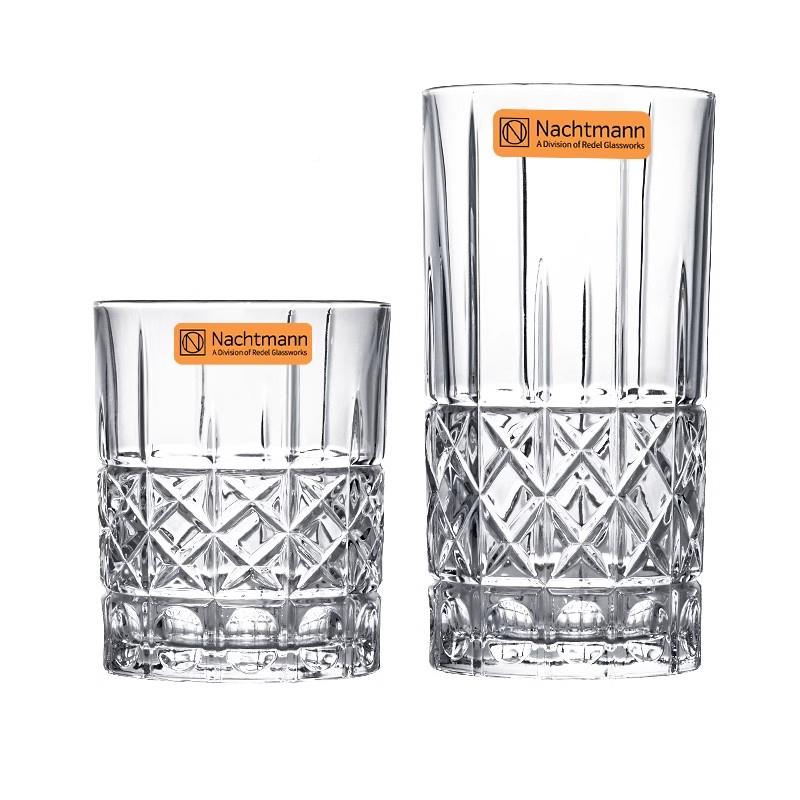 酒achtmanH0611n德国进口水晶玻璃威士忌杯轻奢洋杯子N高杯具套酒