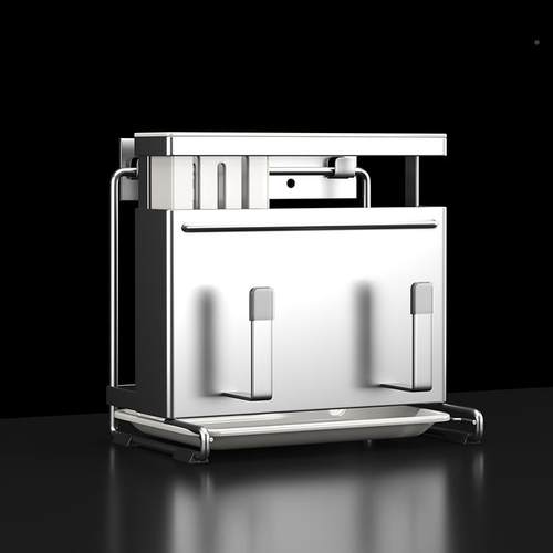 304不锈钢厨房刀架置物架面台壁挂多一功NJX能体菜放菜刀板筷子收