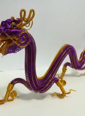 意创动漫仿真织模型手编工艺铝丝线FHR铝编摆件