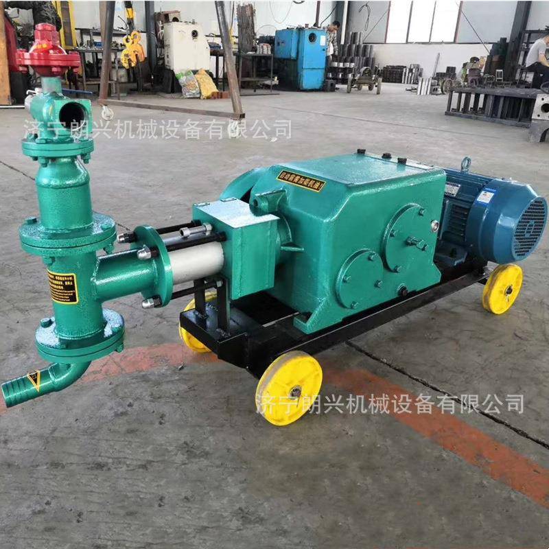 W60-8型浆注浆泵动7砂444电.5BKW高压注浆泵单缸活塞往复式灰浆泵