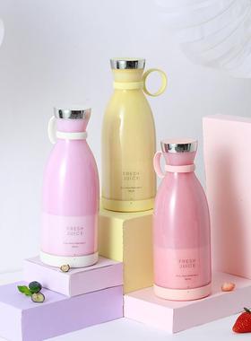 优水果榨汁机家用贰小动型果汁率杯大功便携式76231家用无线电果