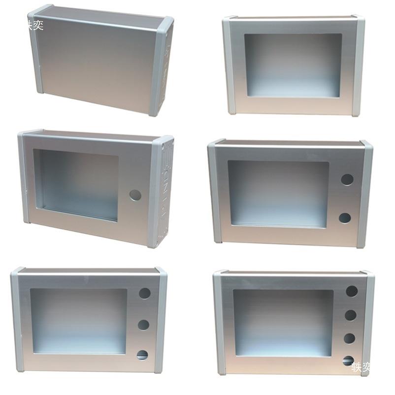 步电控箱7寸0触摸屏外壳0IEV4PLC工业加科厚示教无孔2707盒控制箱