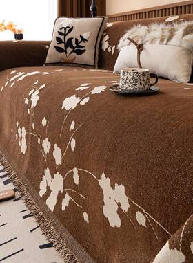 季通用新款美式复古尼尔防猫20250118抓防滑法式四新古典沙发盖布