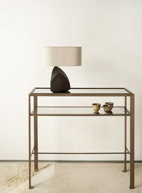 新中客式台灯现代书房卧床头侘寂风极室简设计宿师样84998板房民