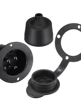 宝智霖供子应美式暗装接线插A570头美标5防水插头带盖护套1512V