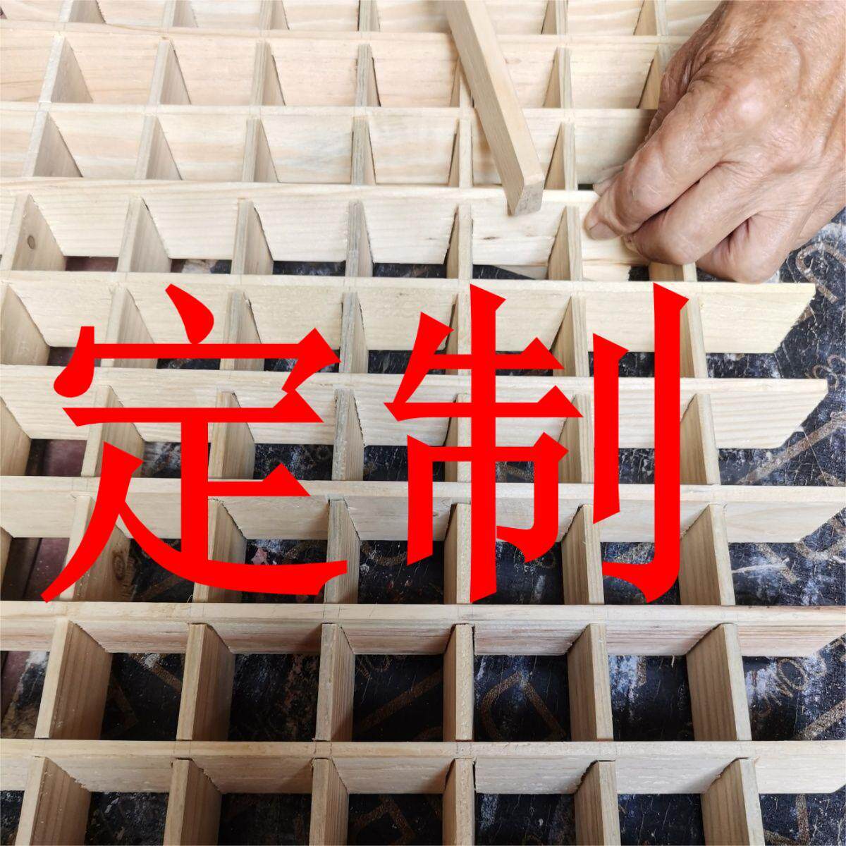 定制米糕模具木制糕点模具雕刻印花松糕米糕桂花糕点模具商用家用