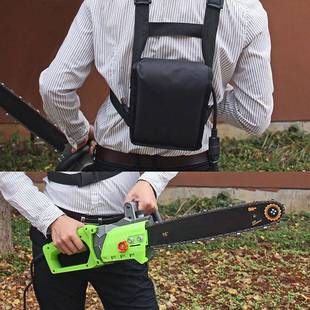 电式电动电链手锯大多功能家充用链条锯功率木工提SGK户外伐木锯