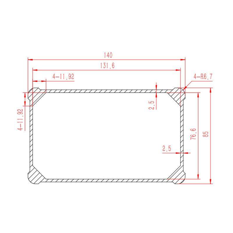 40-85防水散路热控制器铝合金1外壳太阳能电源盒UES电板型材电池