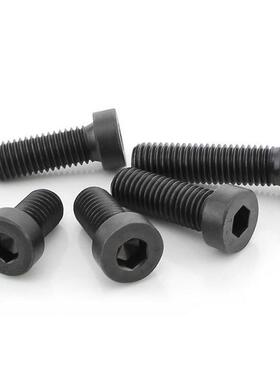 12.级薄头六角螺丝DIN97984高强度矮头扁头螺栓薄脑螺内M6M308钉M