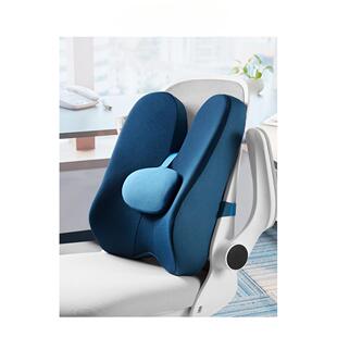 护腰靠垫办公室久坐腰靠记忆棉腰垫靠背垫座椅孕妇椅人体工学腰枕