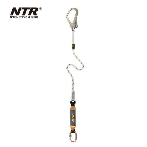 KB01缓冲器-I-绳NTR耐特尔涤纶单绳缓冲大挂钩单钩安全挽索