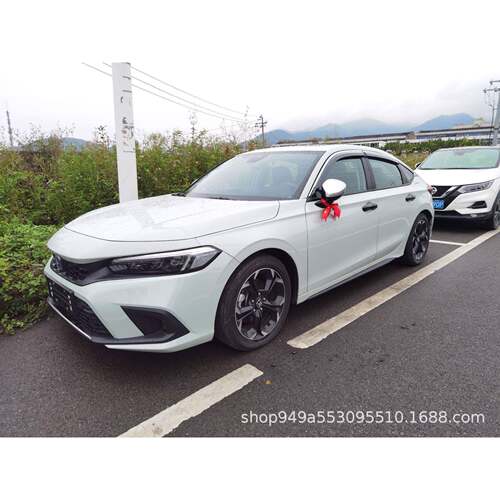 适用于2023思域两厢CIVICHATCHBACK晴雨挡不锈钢雨眉装饰改装遮