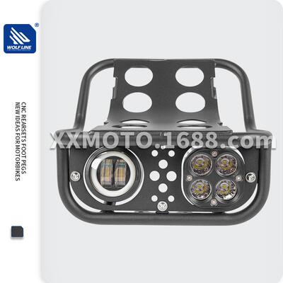 适用HONDACT125huntercub12520-23年改装大灯保护大灯上货架