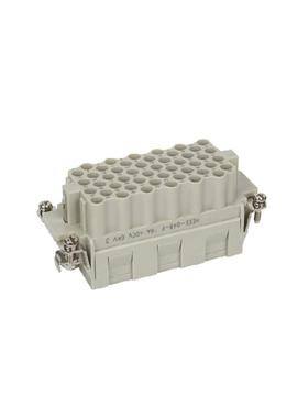 HEEE系列48针16A矩形连接器SO-HEEE-048冷压连接重载连接器