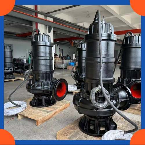 潜水排污泵150WQ200-50-55kw功率55千瓦大口径潜水排污泵直销