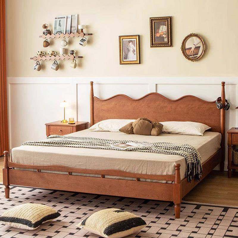 北美黑胡桃实木复古床现代简约樱桃木原木卧室小户型简约双人大床,纺织面料/辅料/配套,纺织机械配件,淘宝优惠券,粉丝福利购,淘宝优惠卷