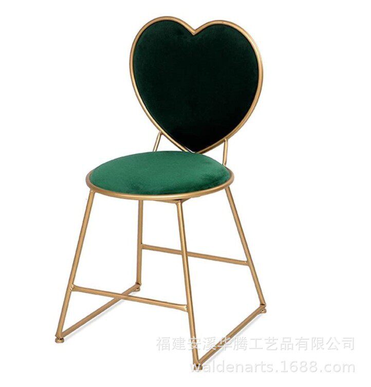 北欧椅子网红椅餐椅简约休闲奶茶店椅化妆美甲椅子