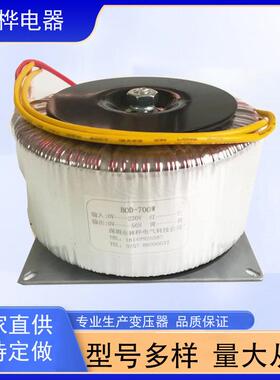 5000环形变压W器输入22V转50V100V0200V24SBC0V