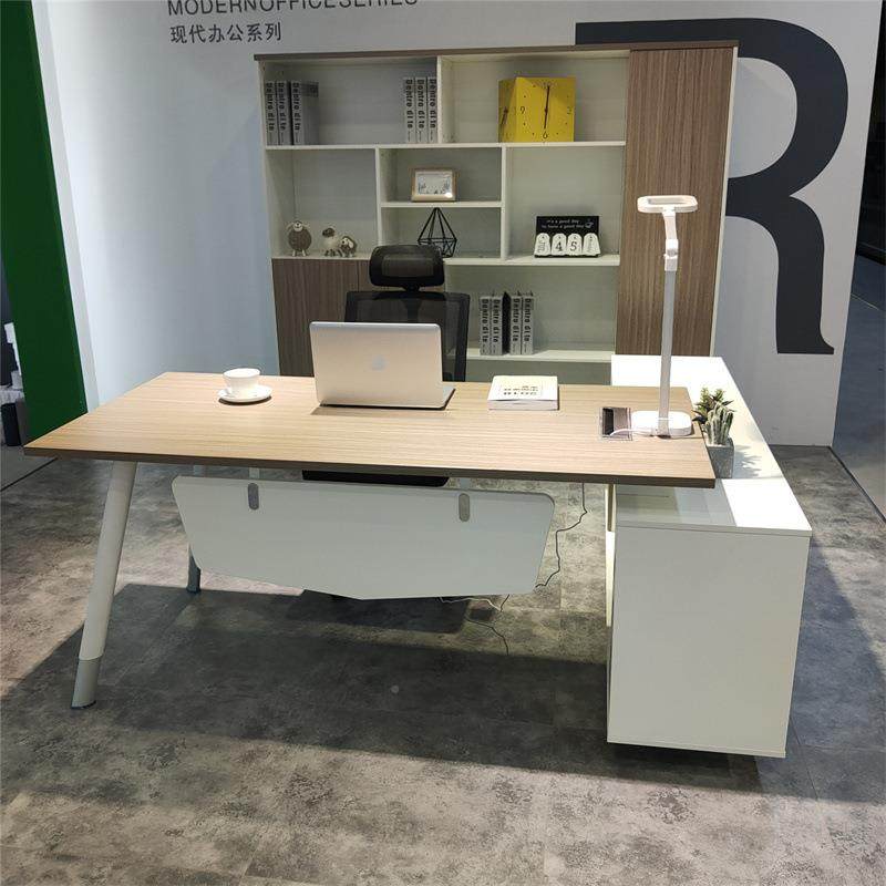 办公主管老板桌简约现代办公家具时尚经桌单人桌办桌公桌椅组900
