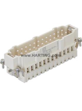 HARTI2NG浩耐亭093382426016A4芯2AXI00°C3高温公插芯