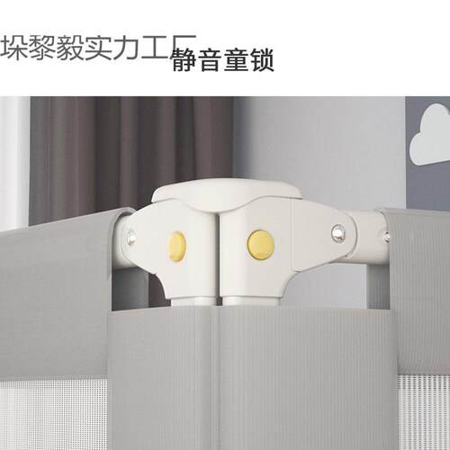 【8663人收藏Bo防tr婴垛黎毅实儿床护栏小孩防o掉落护栏儿e童挡板