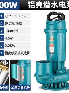 QD南X潜水泵家用农GUH用灌溉清水泵V小型220V110英美欧规东pum亚p