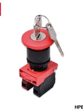 原装22MWBM开孔紧急2开关HPMB22-K自锁急停钮开关HLB2-按S