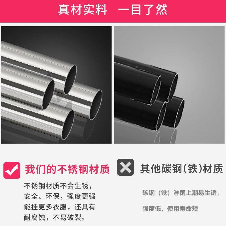 地摆摊架不锈钢摆子摊衣架地摊货架伸缩展示架折36叠服装专用货店