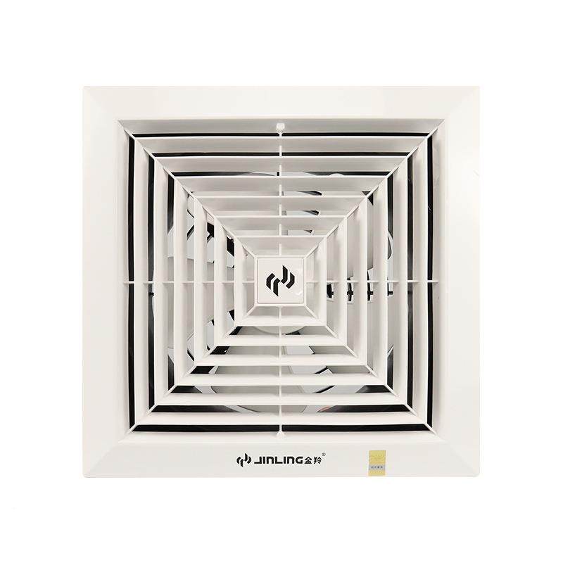 金羚8/0/花12寸天排气扇厨房顶排风吊1NHQ扇卫生间吸顶式直排换气