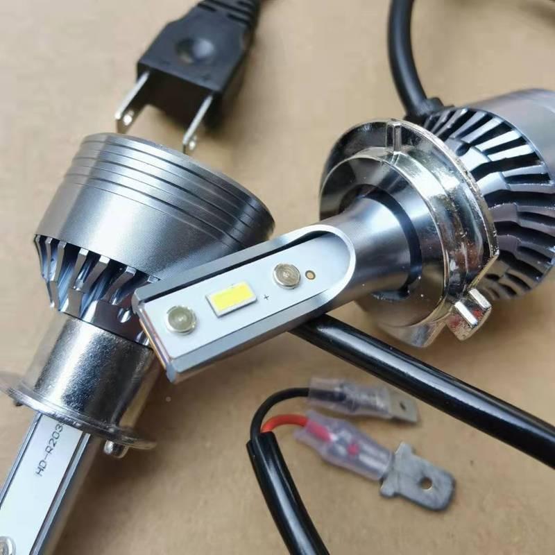 H14H7汽JBZ车LED灯泡大灯灯芯H改超装亮远光货车高亮强白光近12v2