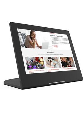 1HP1012T0.1寸L型器安卓平板服务厅价评识器人脸别机考勤打卡机