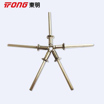 3046/G不B1217全不AQU锈钢半锈钢铁芯组合开口型平头沉头抽芯拉铆